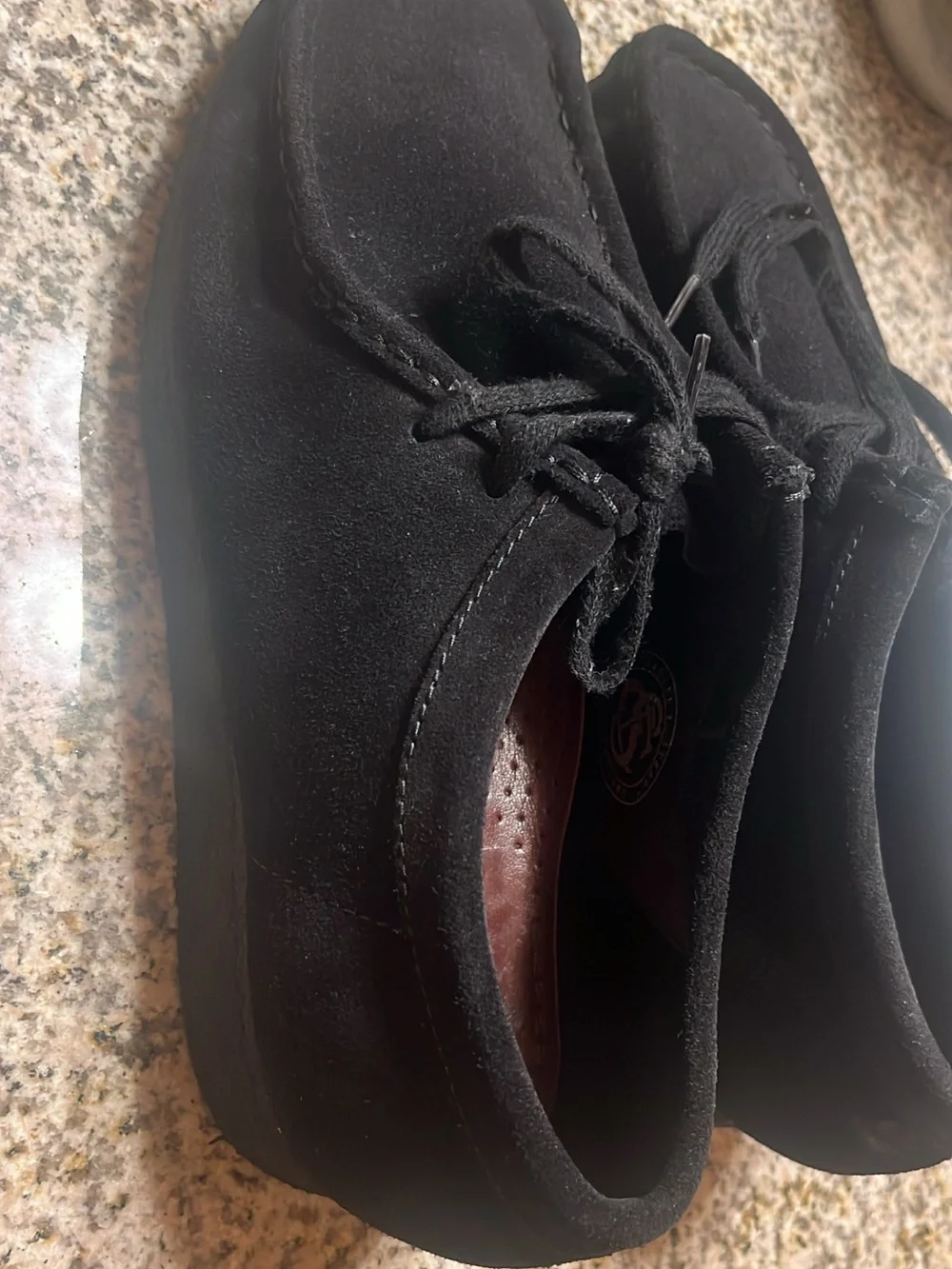 Clarks Originals Men’s Black Suede Chukka Wallabee Boots